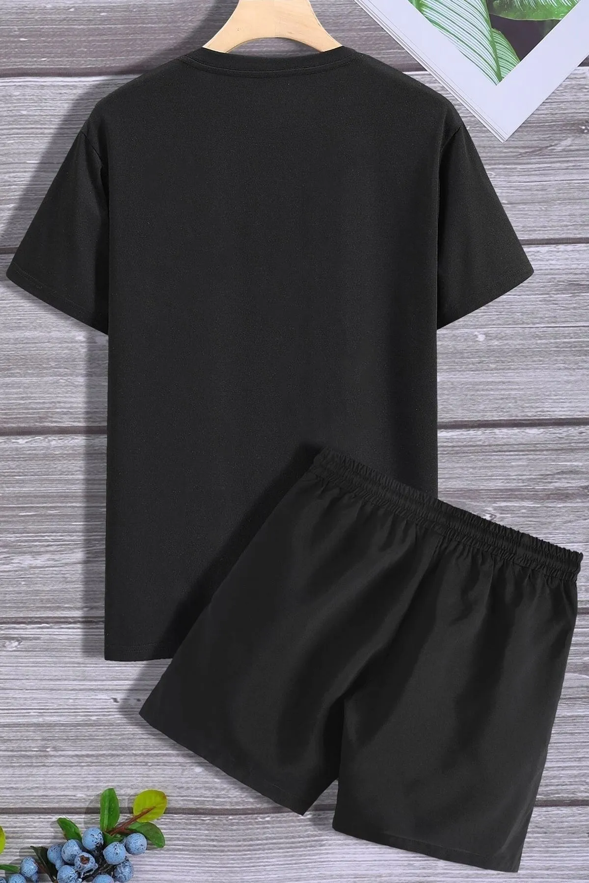 trendypassion  Unisex-Shorts-T-Shirt-Trainingsanzug-Set