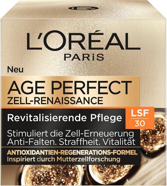 L'Oréal Paris Age Perfect Zell-Renaissance Revitalisierende Tagespflege LSF 30 Tagescreme