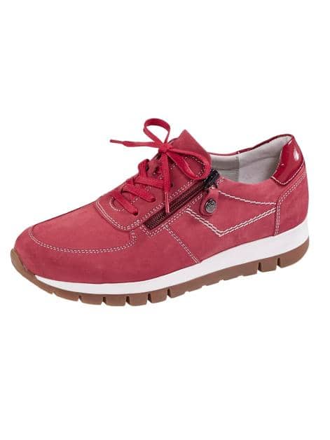 Schnürschuh mit seitlichem Reißverschluss