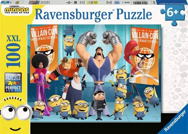 Kinderpuzzle ab 6 Jahren - Gru und die Minions - 100 Teile
