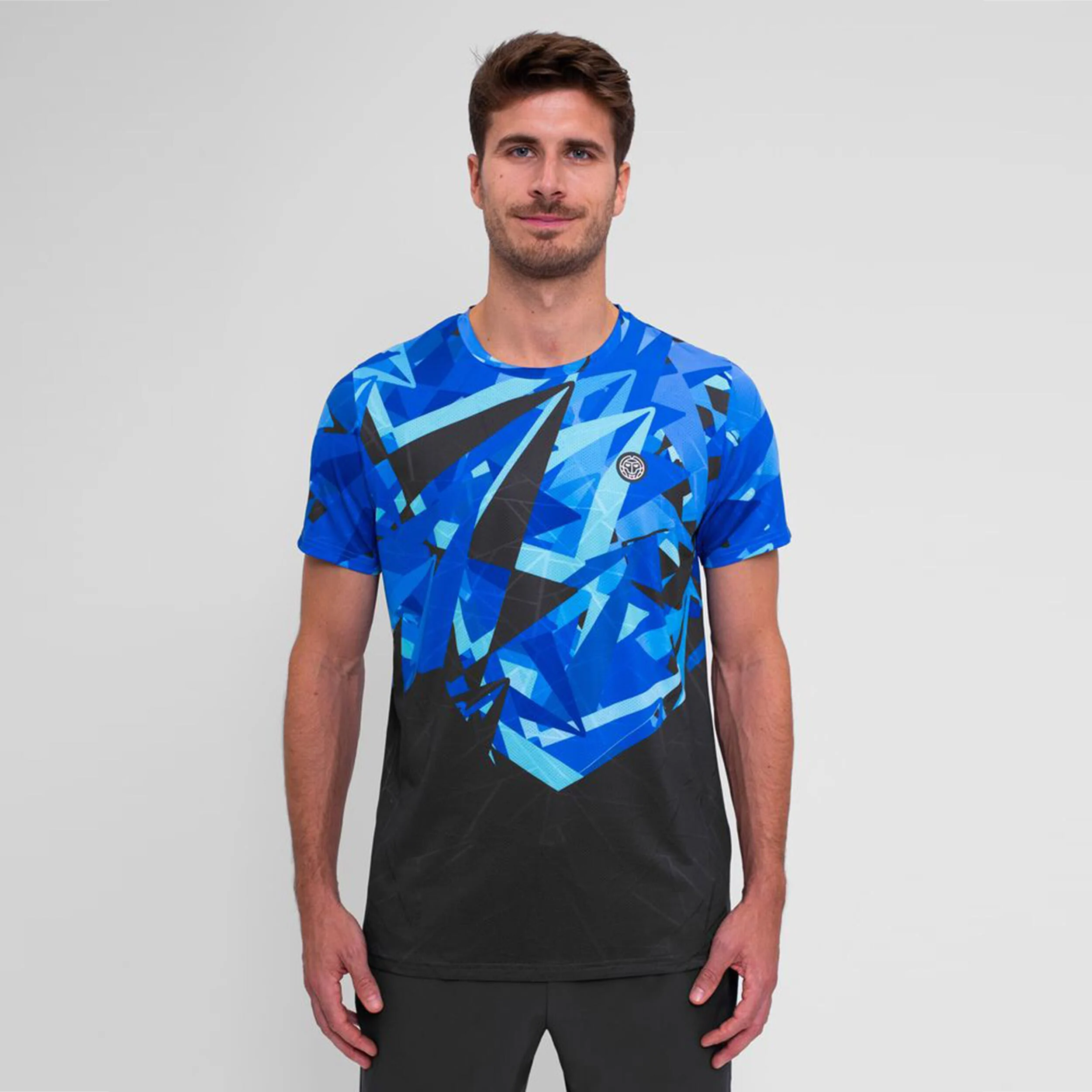 Spike T-Shirt Herren - Dunkelgrau, Blau