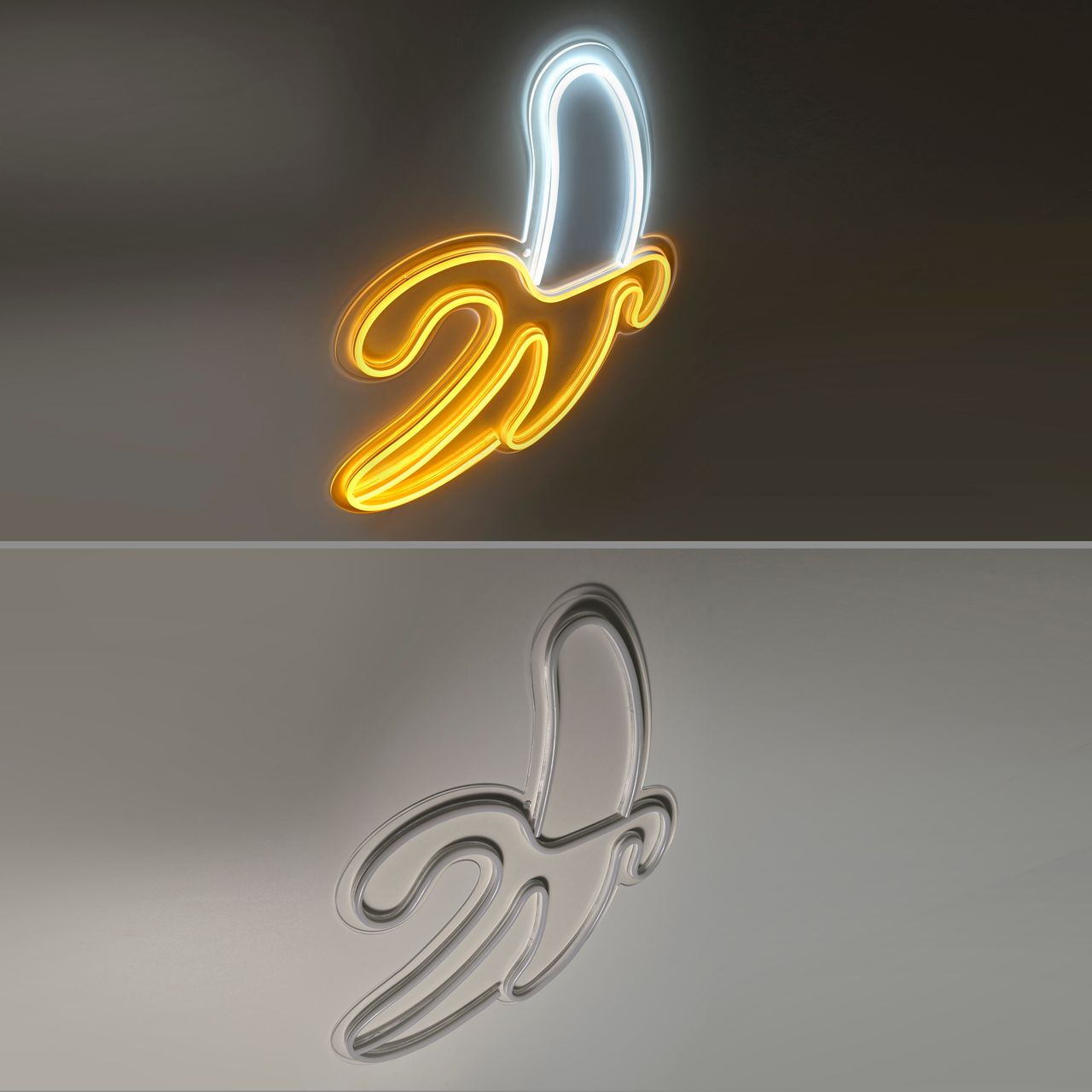 JUST LIGHT Neon-LED-Bild NEON-BANANE, 1x LED-Board/7,00 Watt, mehrfarbig