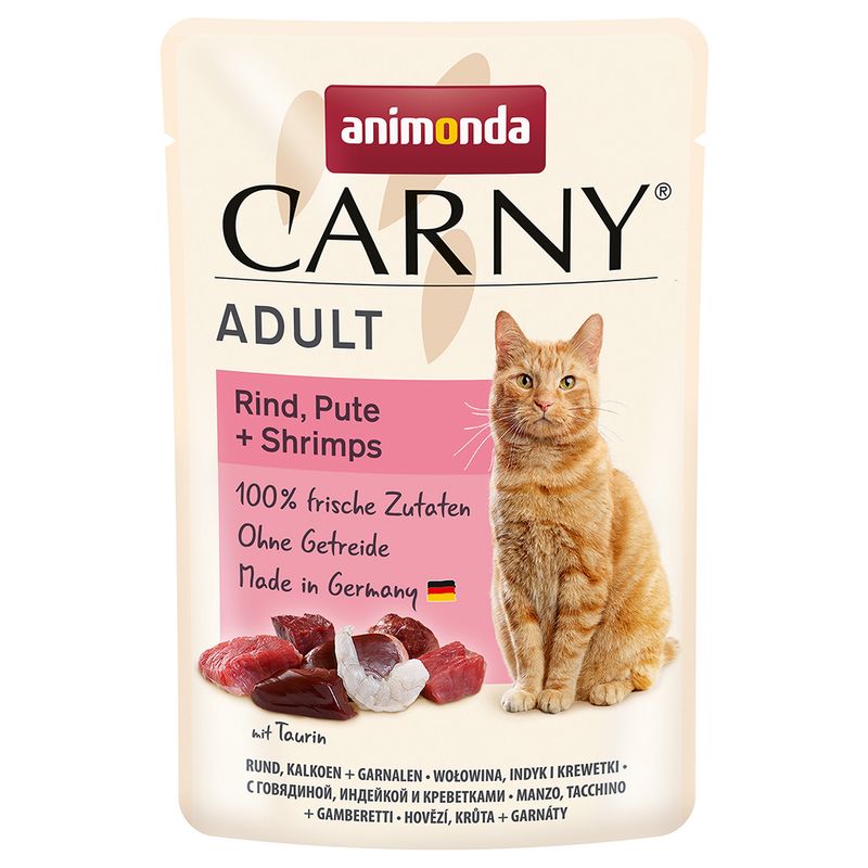 Probierpaket animonda Carny Pouch 8 x 85 g