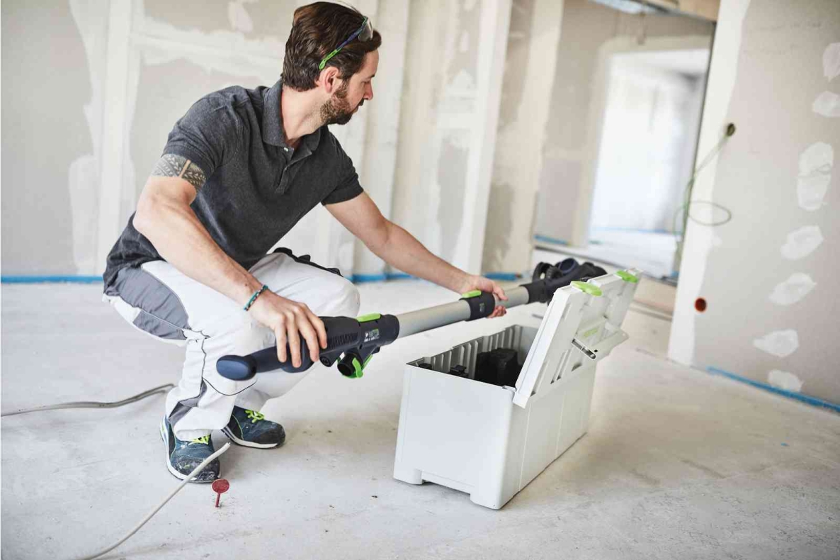 Festool 575990 LHS 2 225 EQI-Plus Planex Torno de cuello largo