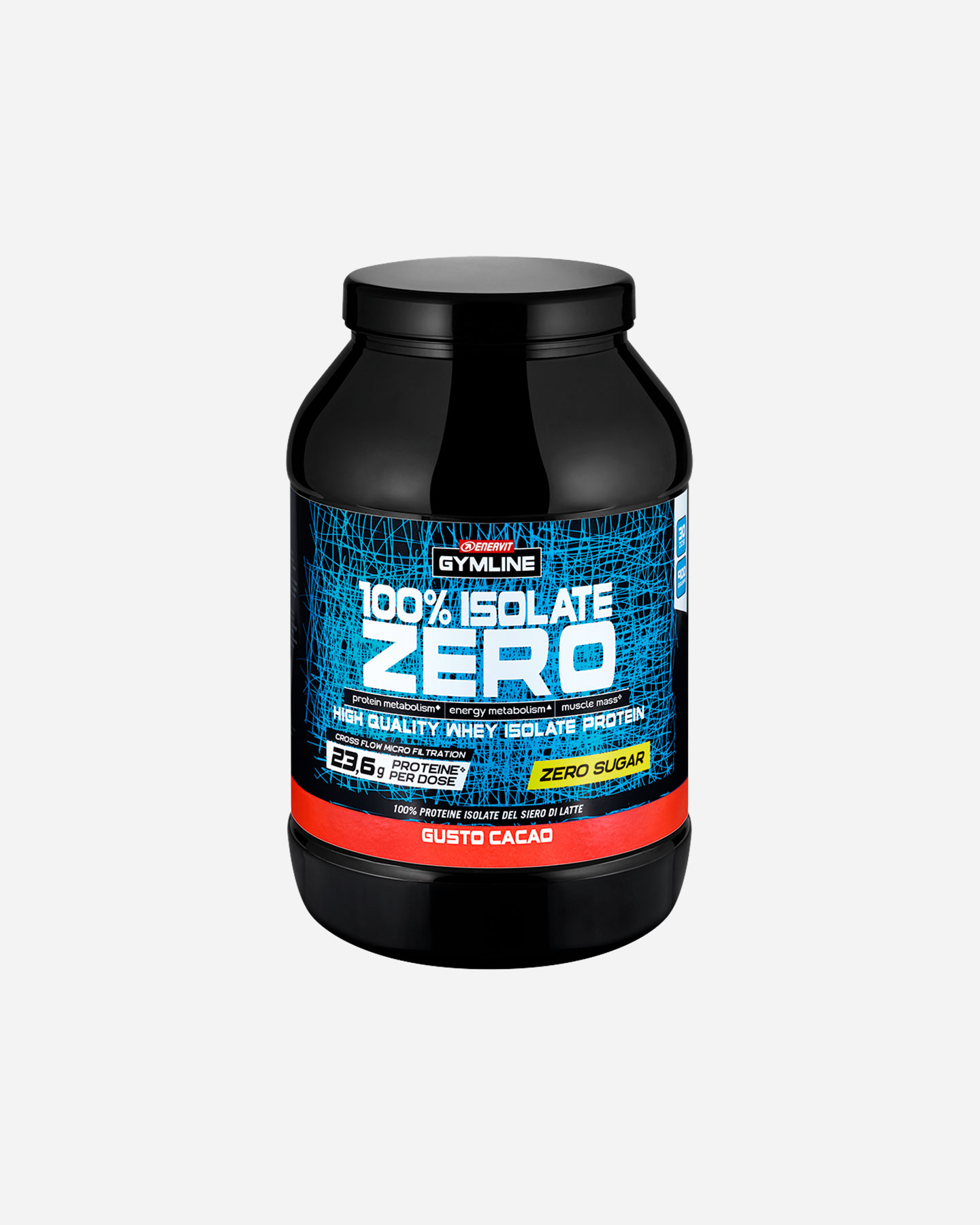 Energia Enervit 100% srvátkový proteínový izolát Zero 900g kakao 92875