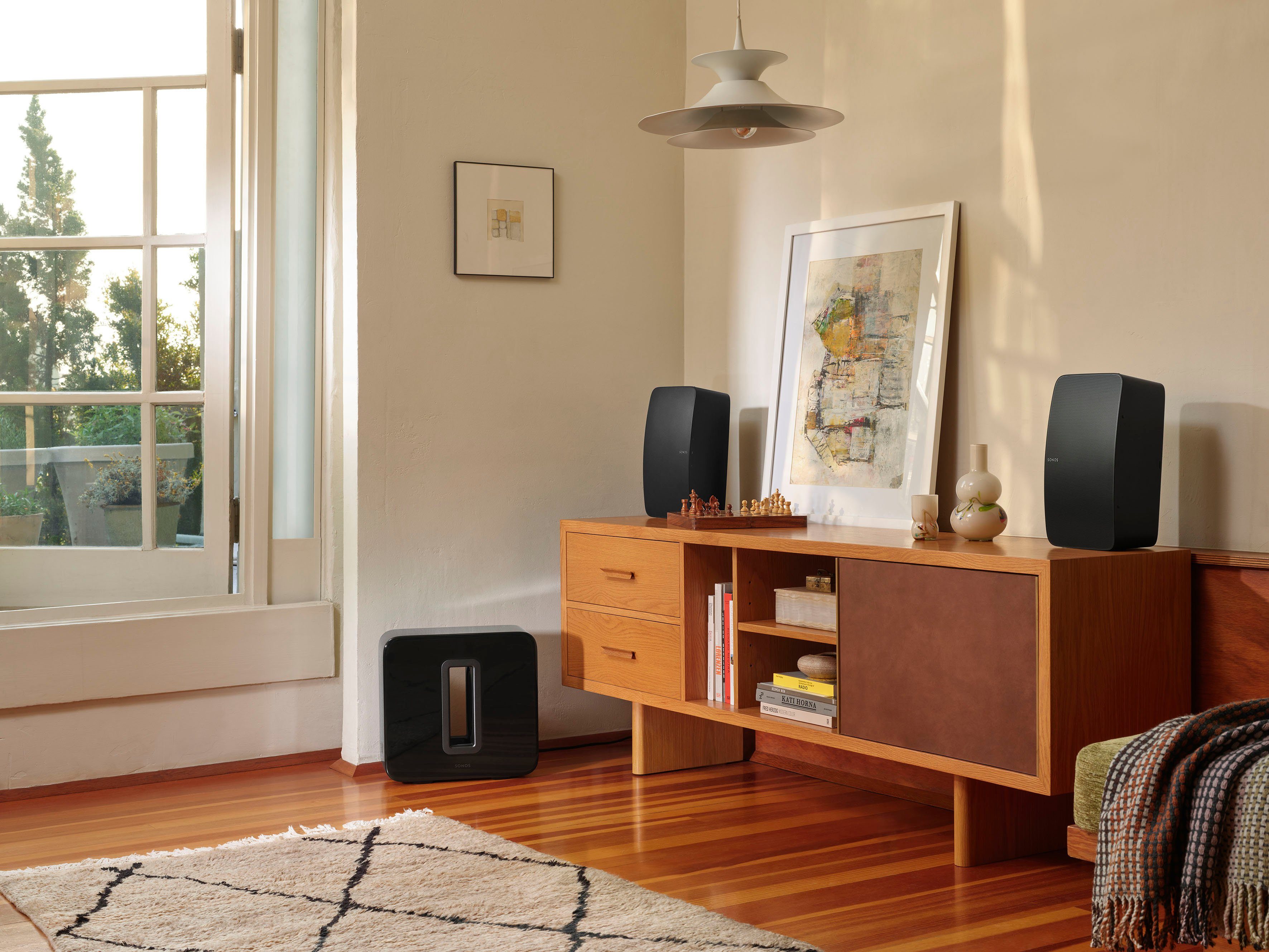 Sonos Five Smart Speaker (LAN (Ethernet), WLAN, WLAN Speaker für Musikstreaming)