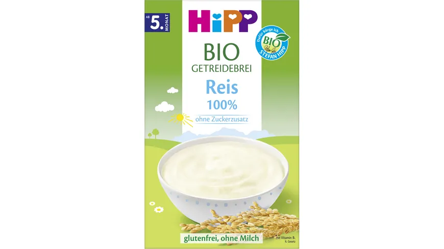 HiPP Bio-Getreide-Brei ohne Zuckerzusatz 200 g