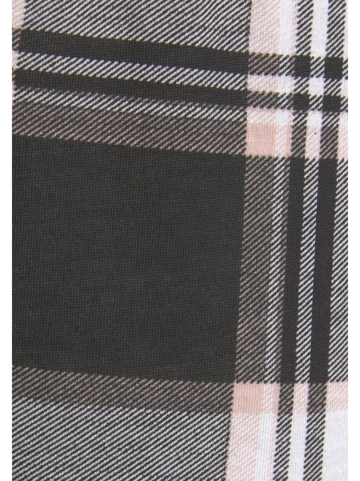 VIVANCE DREAMS Schlafhose in schwarz-weiß-kariert günstig kaufen 32/34