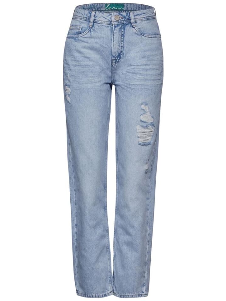 Street One Jeans in light blue destroyed günstig kaufen