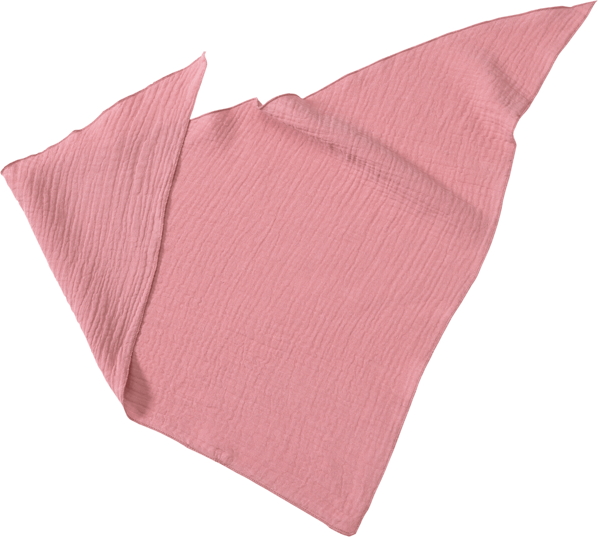 Schal aus Musselin, rosa, ca. 95 x 47 cm, 1 St