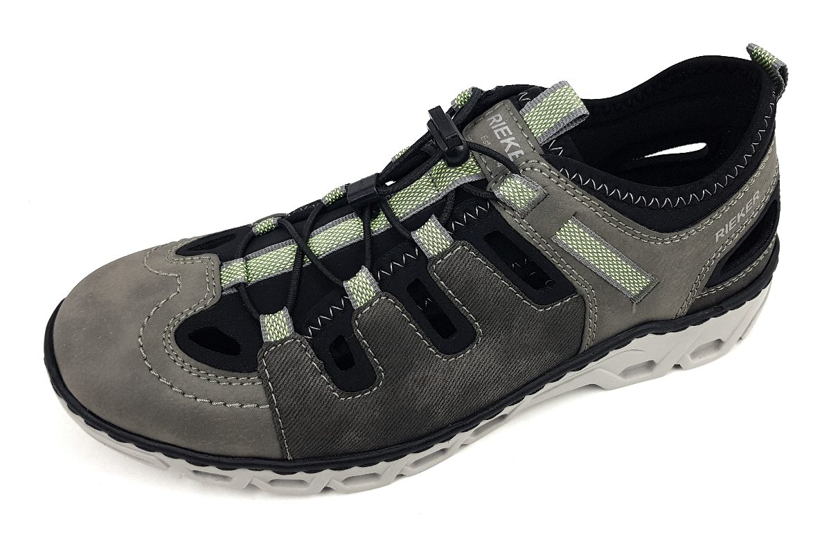 Rieker Bulcina 14508-40 Grau schwarz