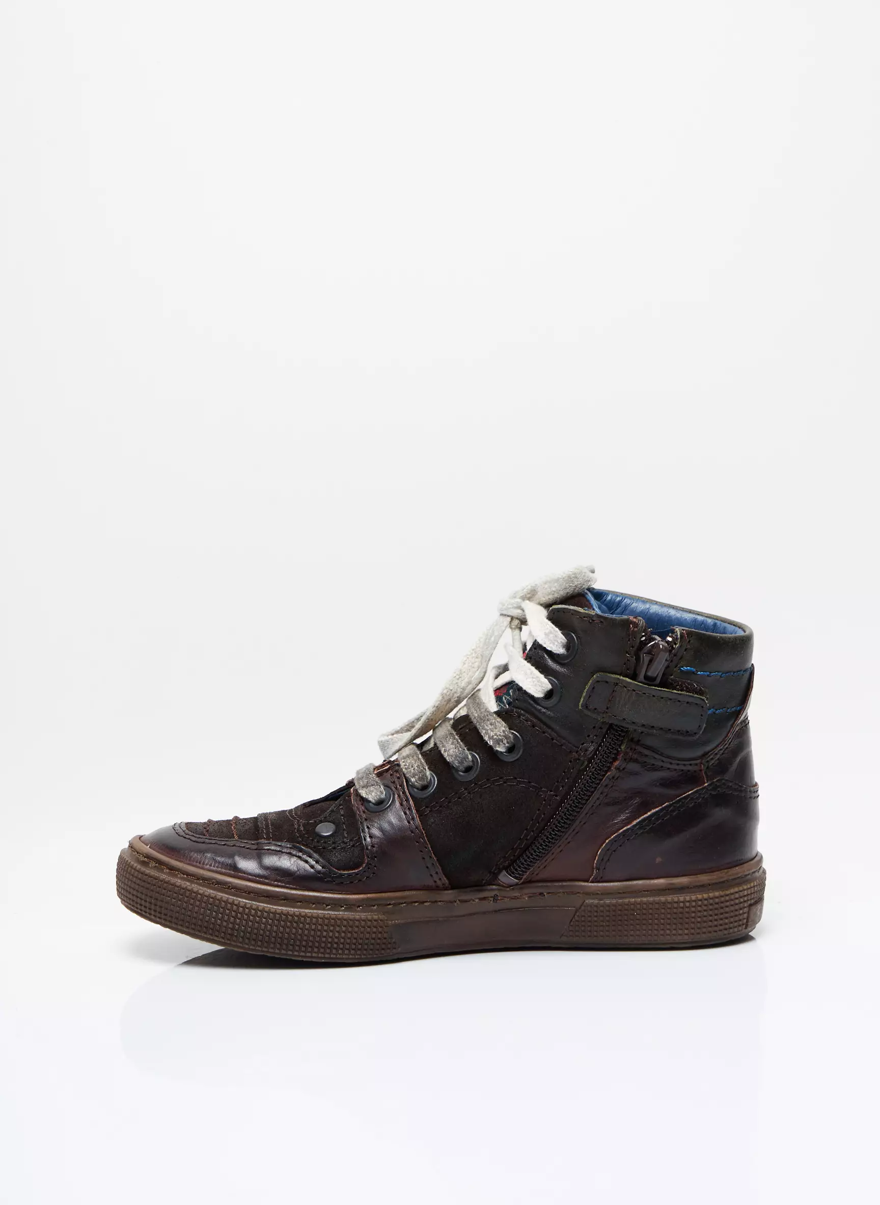 Bana Co Baskets Garcon couleur marron
