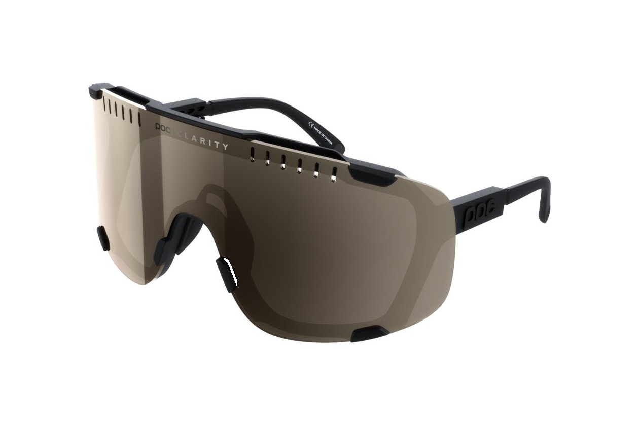 POC Devour - Uranium Black/Brown/Silver Mirror
