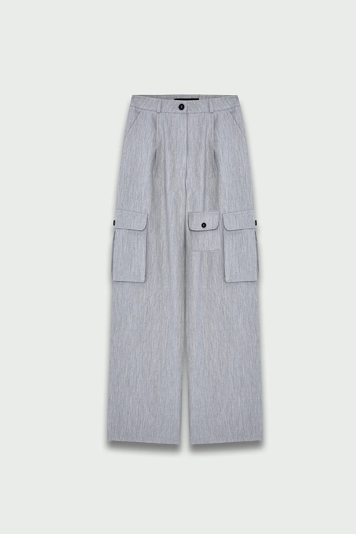 VATKALI  Cargohose mit hohem Bund – Premium-Kollektion
