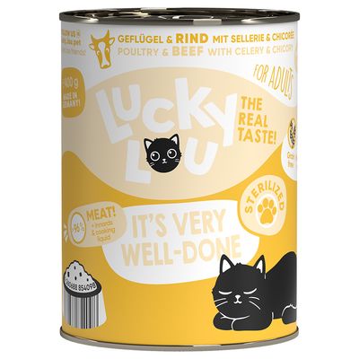 Lucky Lou Sterilized 6 x 400 g