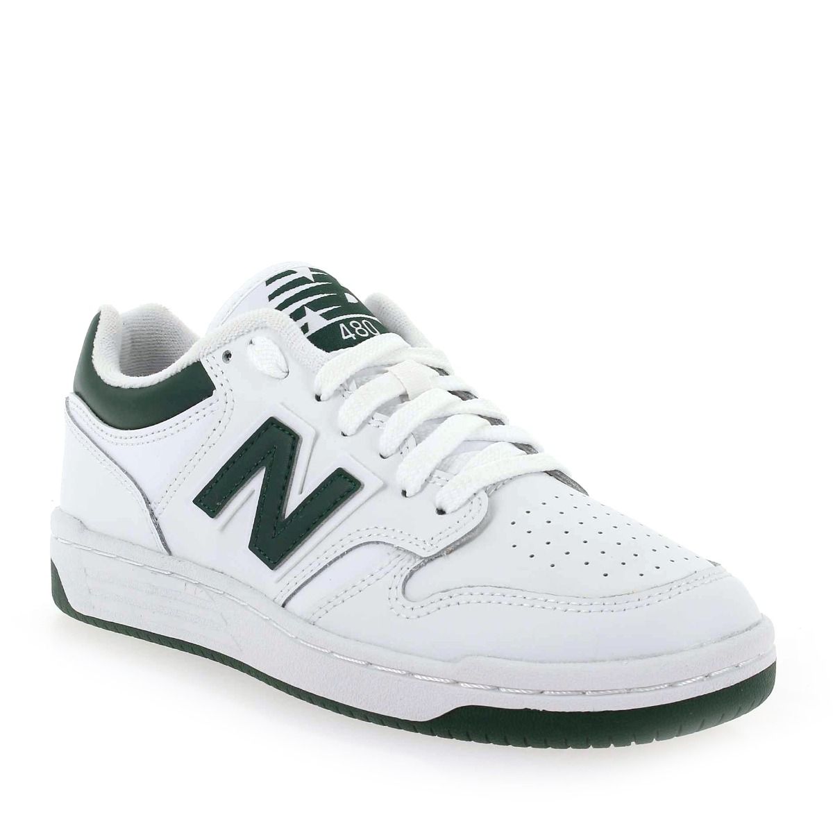 New Balance  BB480 LNGD - Blanc vert