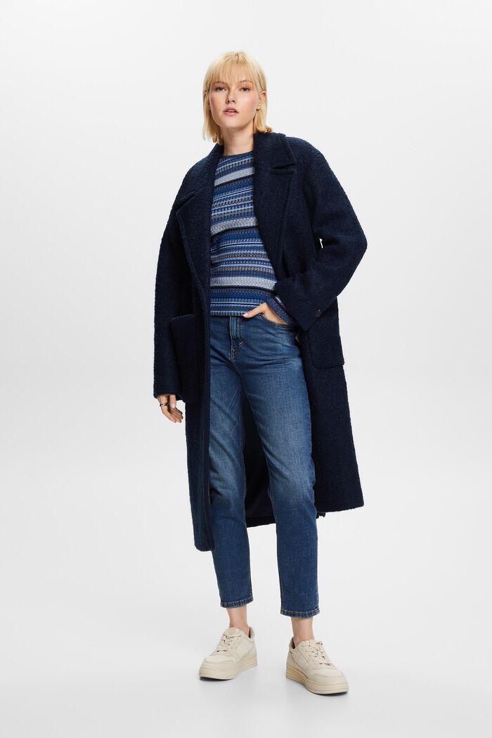 Retro-Classic-Jeans mit mittlerer Bundhöhe