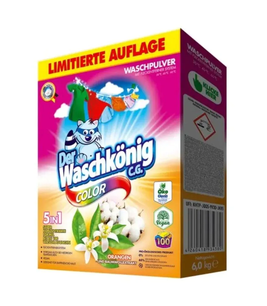 Χρώμα The Washing King CG Πορτοκάλια και εκχύλισμα βαμβακιού