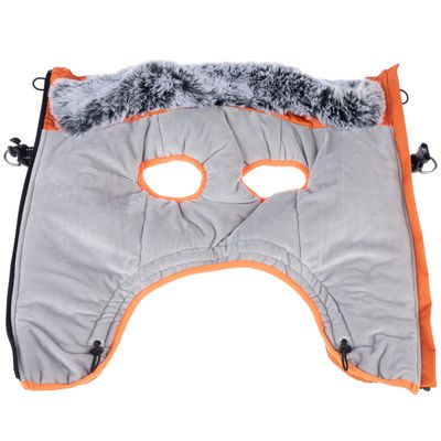 TIAKI Hundemantel mit Geschirr Arkon, orange
