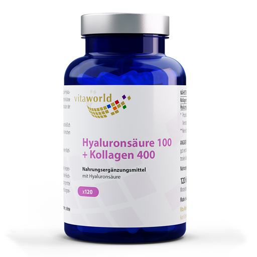 HYALURONSÄURE 100 Kollagen 400 Kapseln  120 St  Kapseln