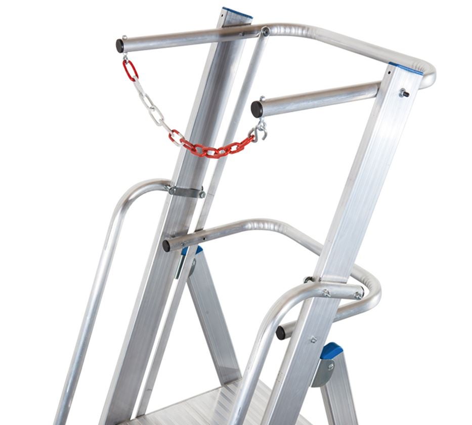KRAUSE Stufen-Stehl./Plattform u.Sicherheitsbügel