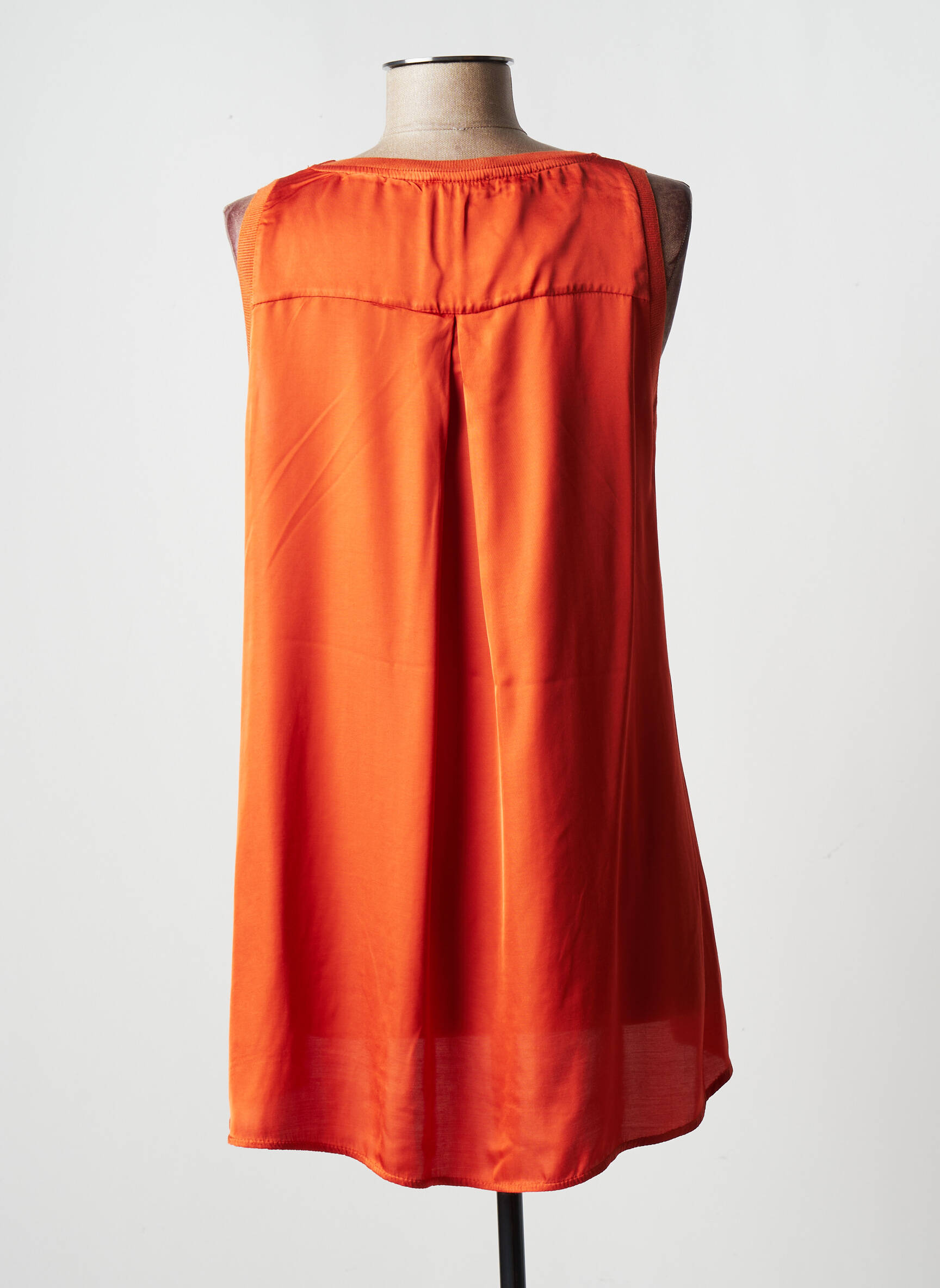 Pako Litto Tuniquesansmanche Femme couleur orange