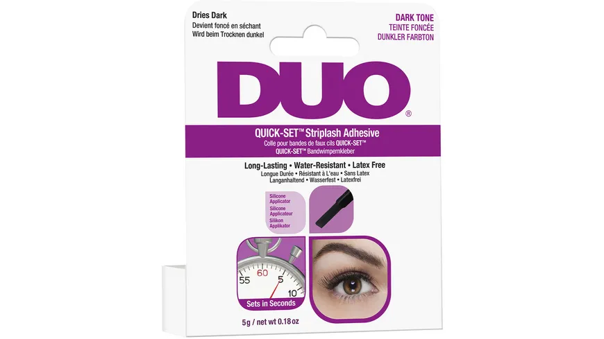 ARDELL Wimpernkleber DUO Quick Set Adhesive Dark 5 g