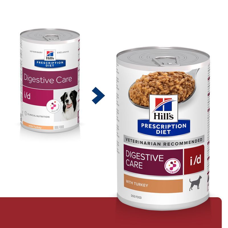 Hill's Hundenassfutter Hill's Prescription Diet i/d Truthahn 12x360g