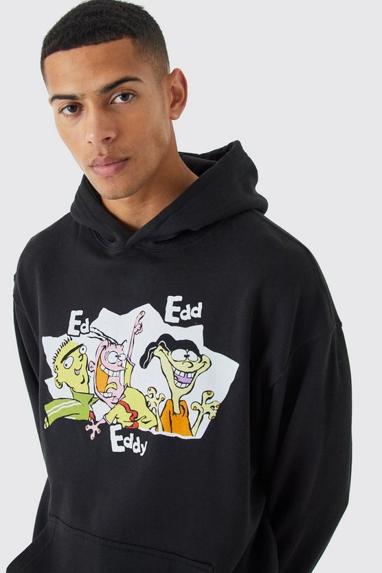 Oversize Hoodie mit lizenziertem Ed Edd & Eddy Print