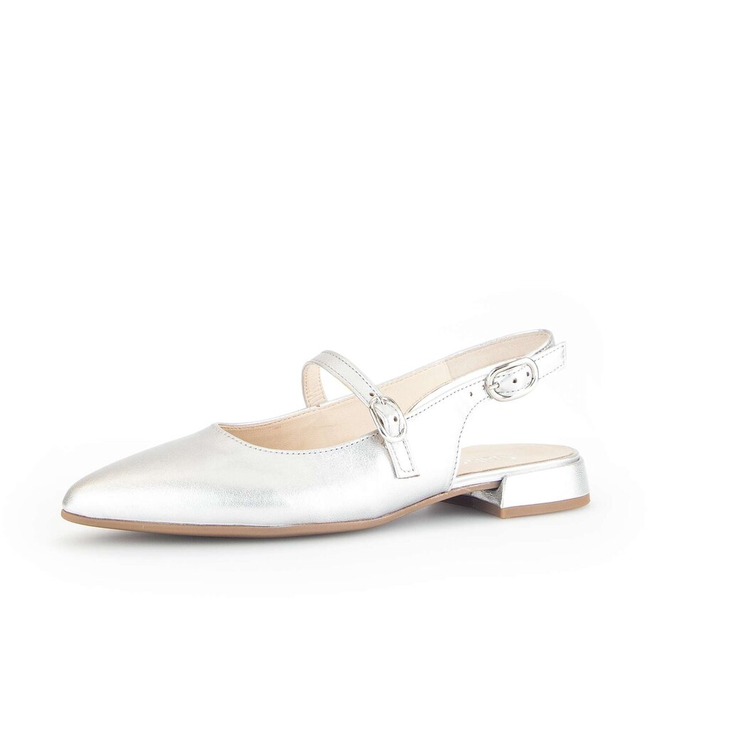 Gabor fashion Slingpumps silber