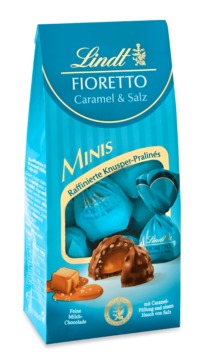 FIORETTO Minis Beutel Caramel & Salz, 115g