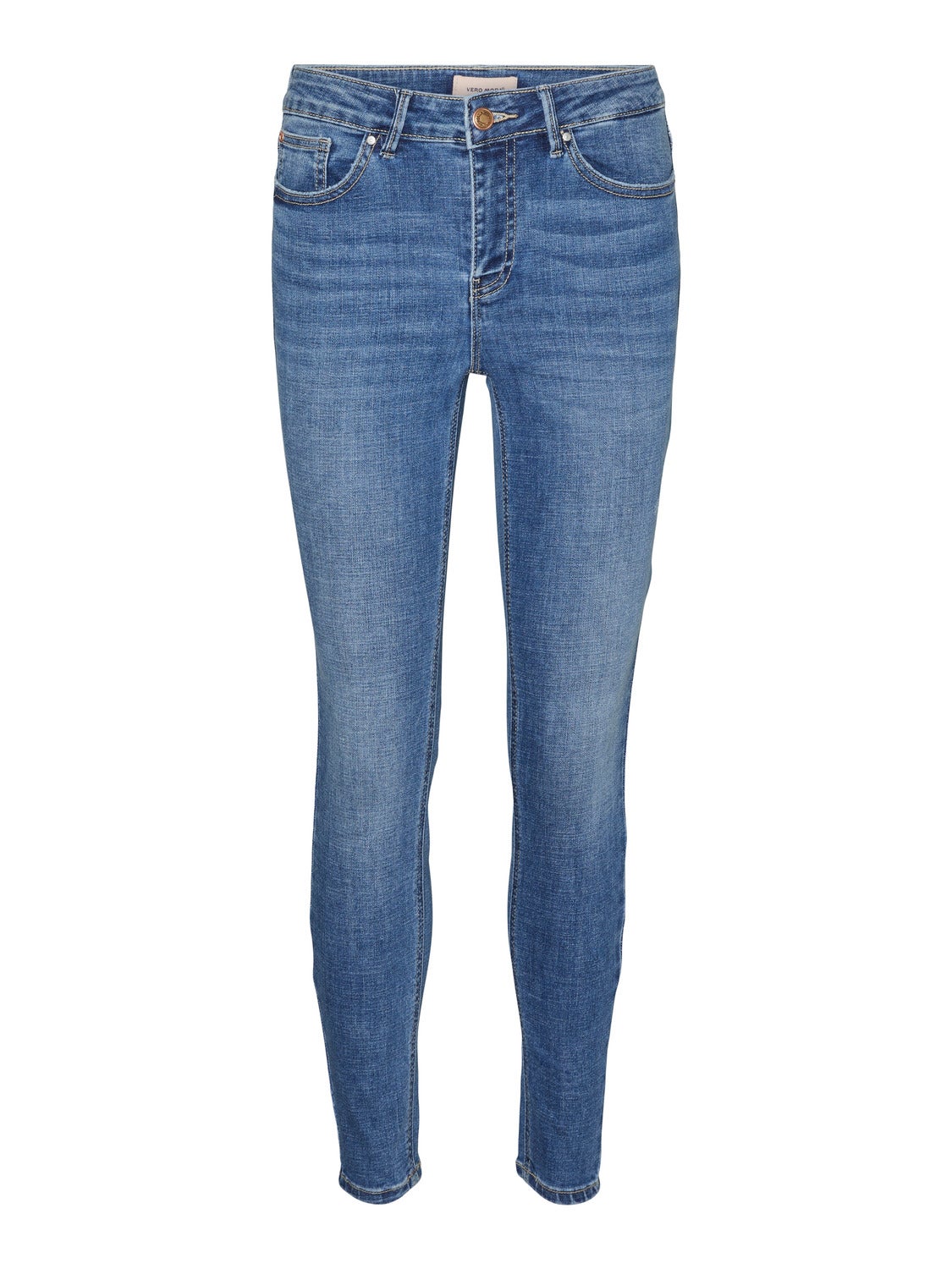 VMFLASH Mid Rise Skinny Fit Jeans