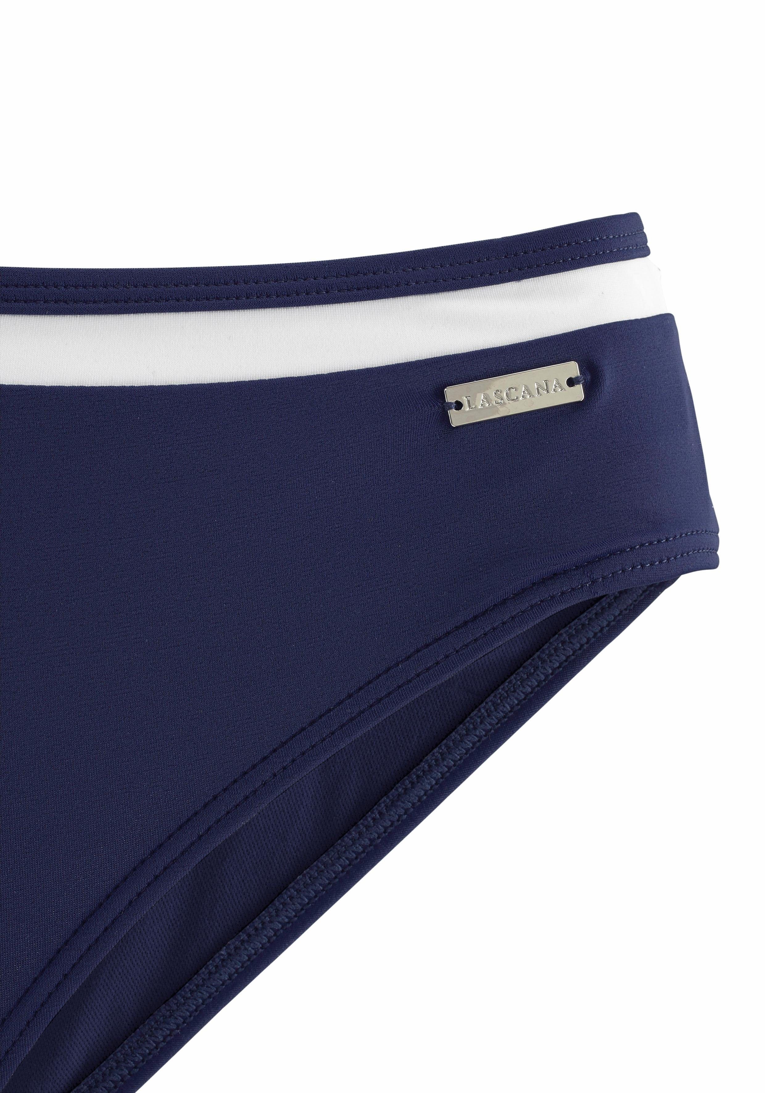 LASCANA Bügel-Bikini mit Kontrastdetails