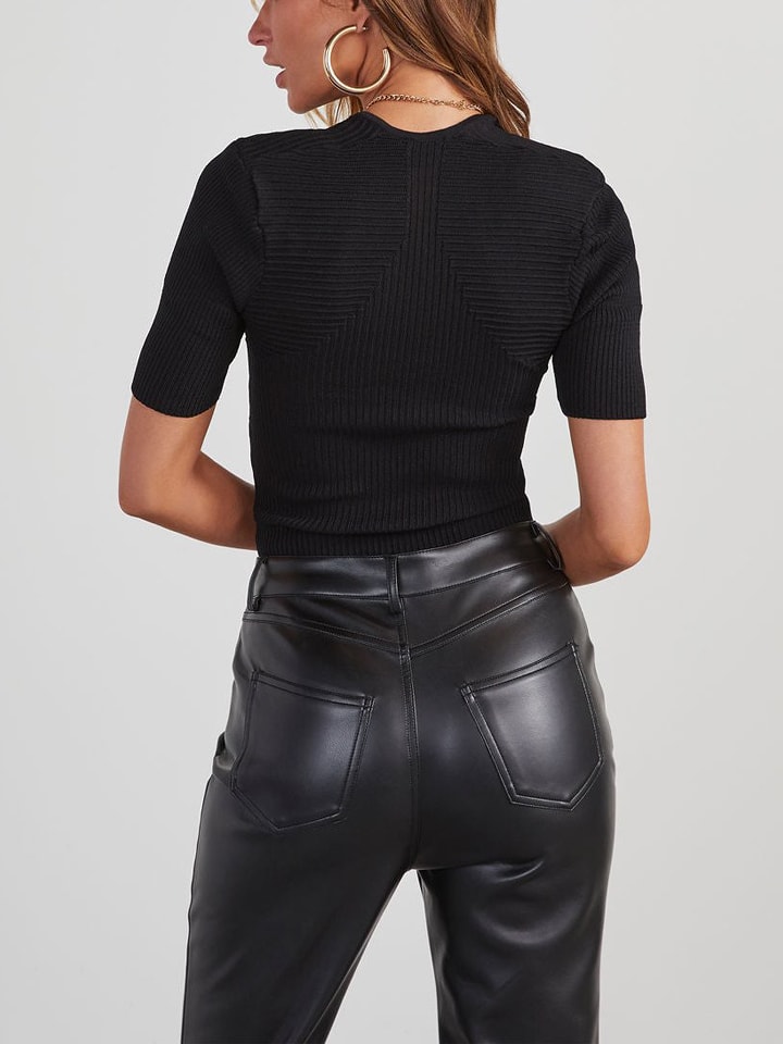 Milan Kiss Shirt in Schwarz günstig kaufen