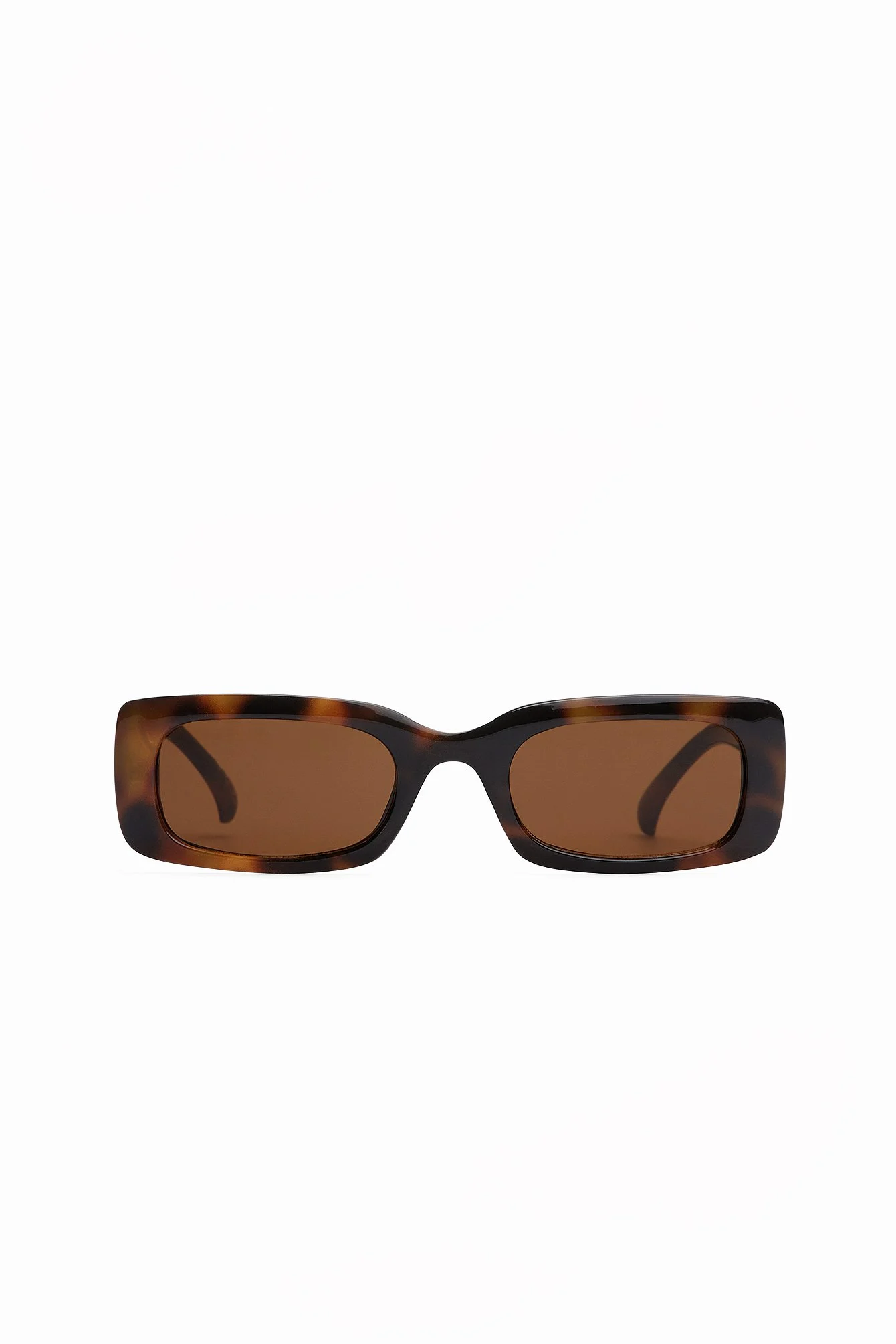 Breite Recycelte Sonnenbrille im Retro-Look