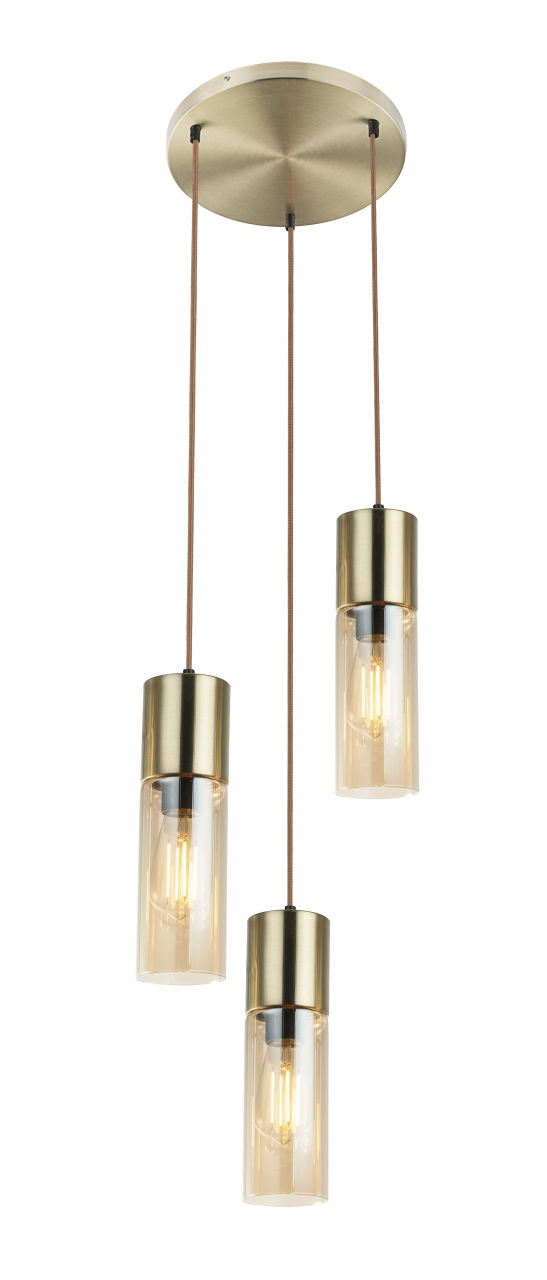 Globo Lighting - ANNIKA - Hängeleuchte Metall, 3x E27