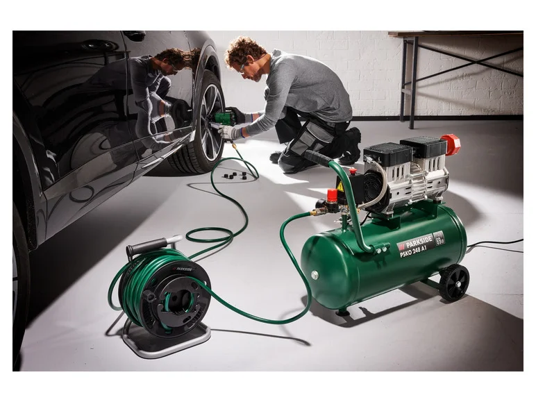Compressor silencioso PARKSIDE® PSKO 248 A1, 24 L