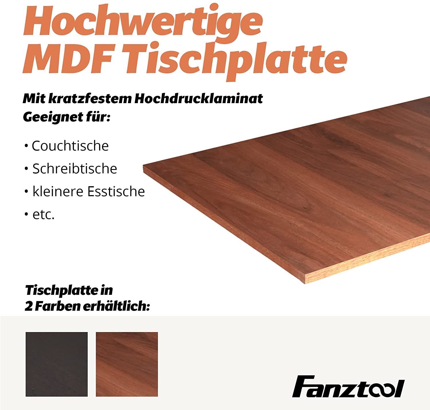 Fanztool Tischplatte FANZTOOL Tischplatte