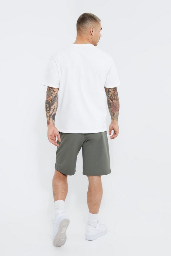 Lockere elastische Stretch-Shorts