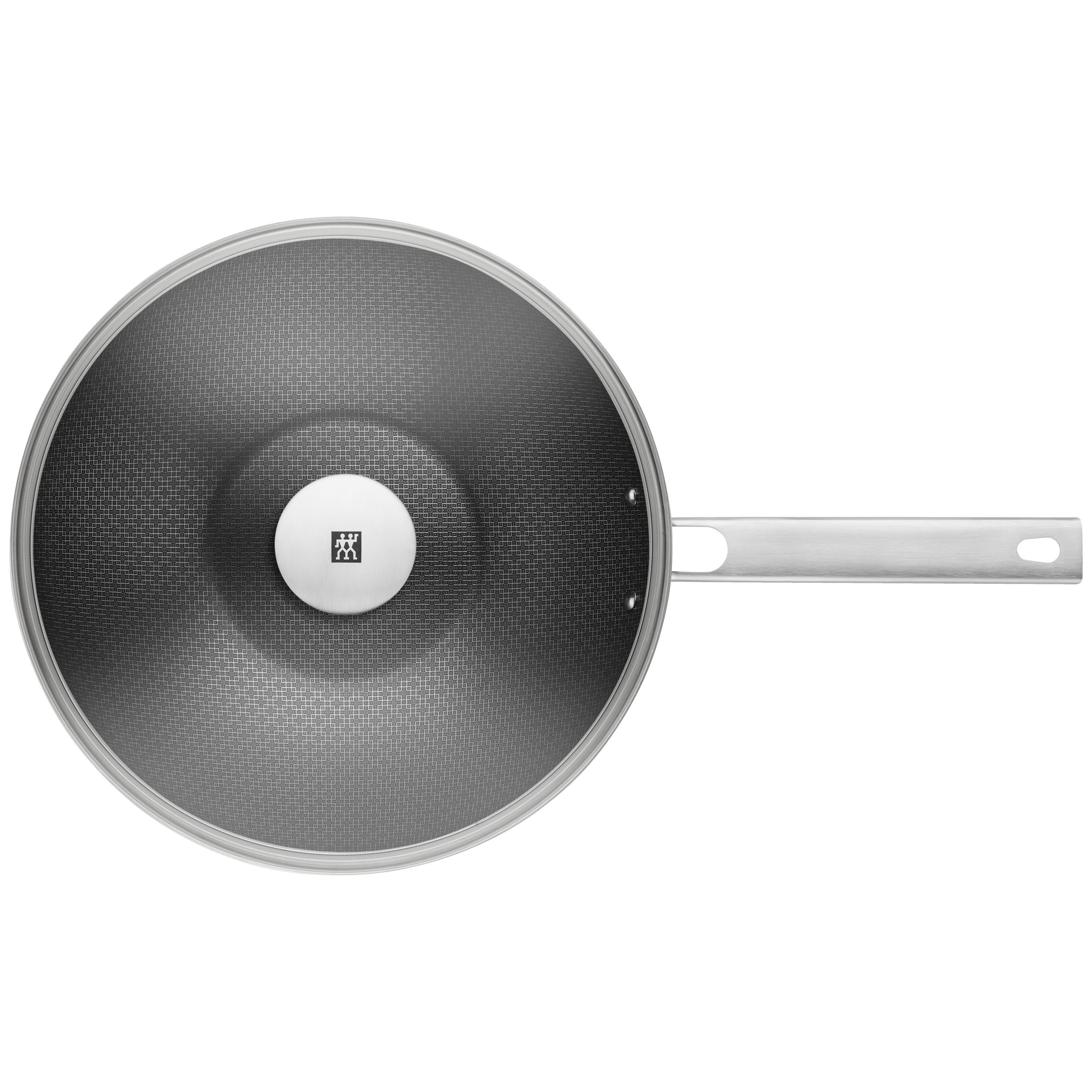 Wok 30 cm, 18/10 Edelstahl