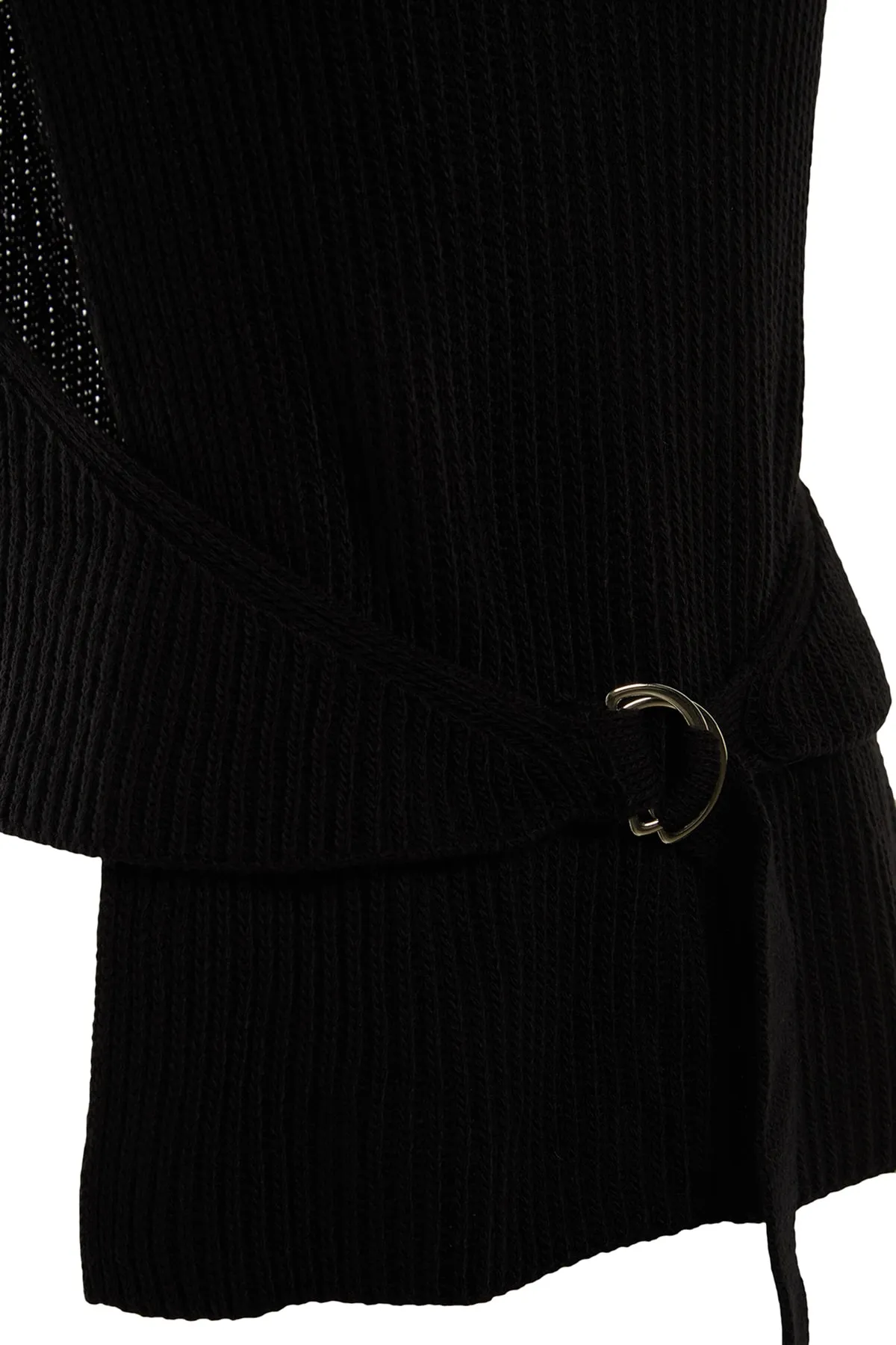 Trendyol Collection  Strickweste - Schwarz - Regular Fit