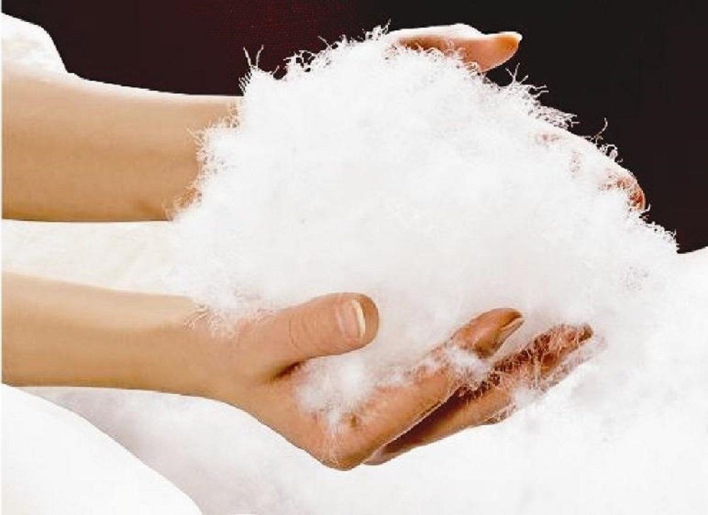Daunenkissen Canada Daunenkissen Plus Medium 100% weiche canadische Daunen RP 80x80, Canada