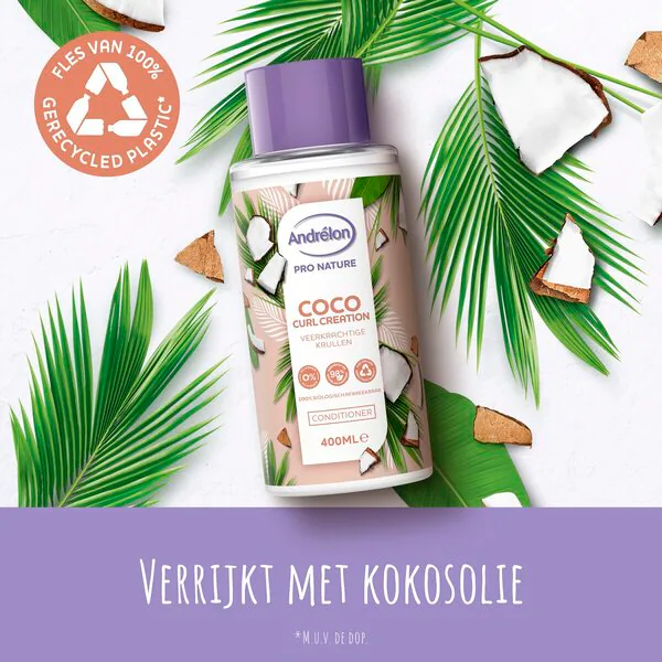 Andrélon Pro Nature Coco Curl Creation Conditioner 400ml