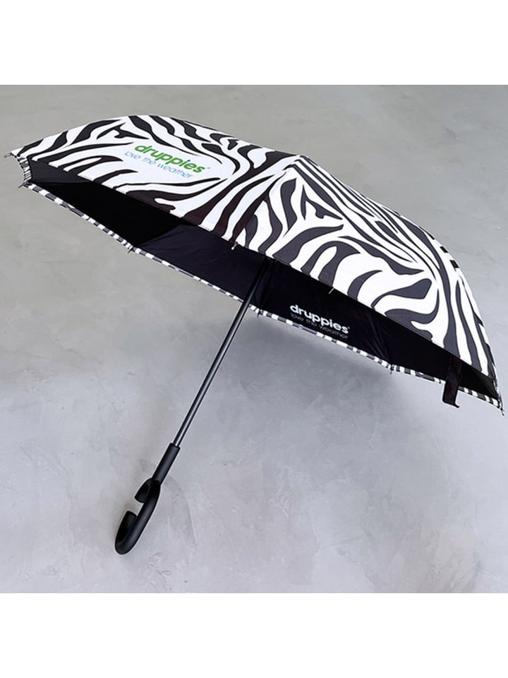 druppies Regenschirm Zebra in grau günstig kaufen onesize