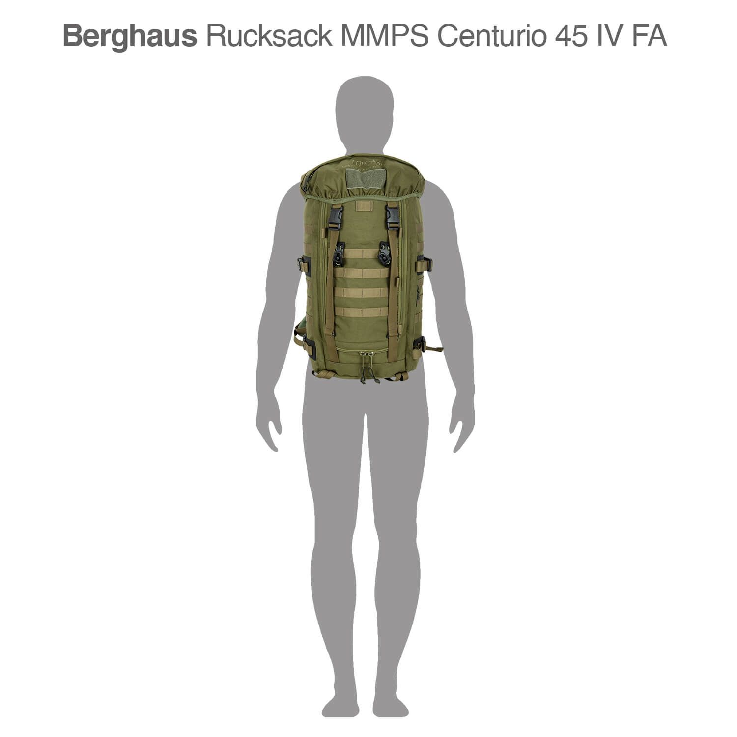 Rucksack MMPS Centurio 45 IV FA