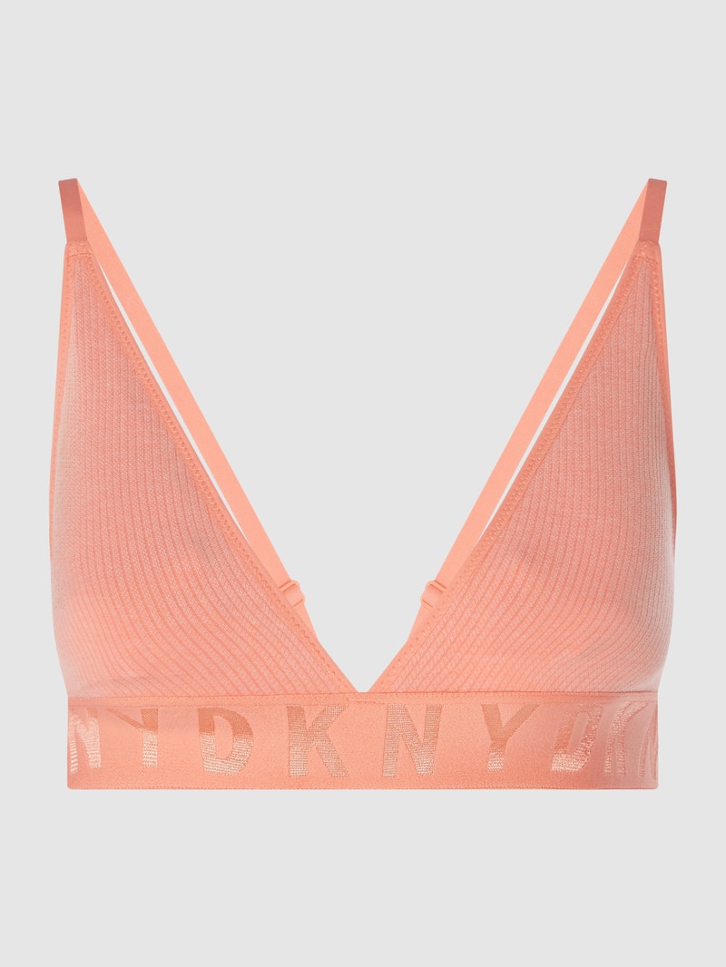 Bralette mit herausnehmbaren Cups in koralle