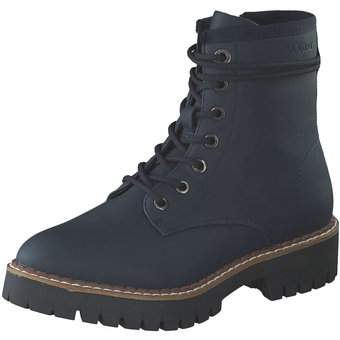 s.Oliver Schnürstiefelette in blau