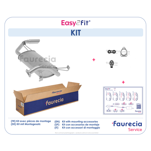 FAURECIA NACHSCHALLDAEMPFER FS75301 - ATU