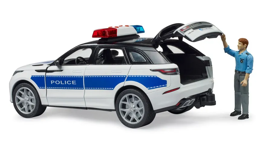 BRUDER - Range Rover Velar Polizeifahrzeug mit Polizist