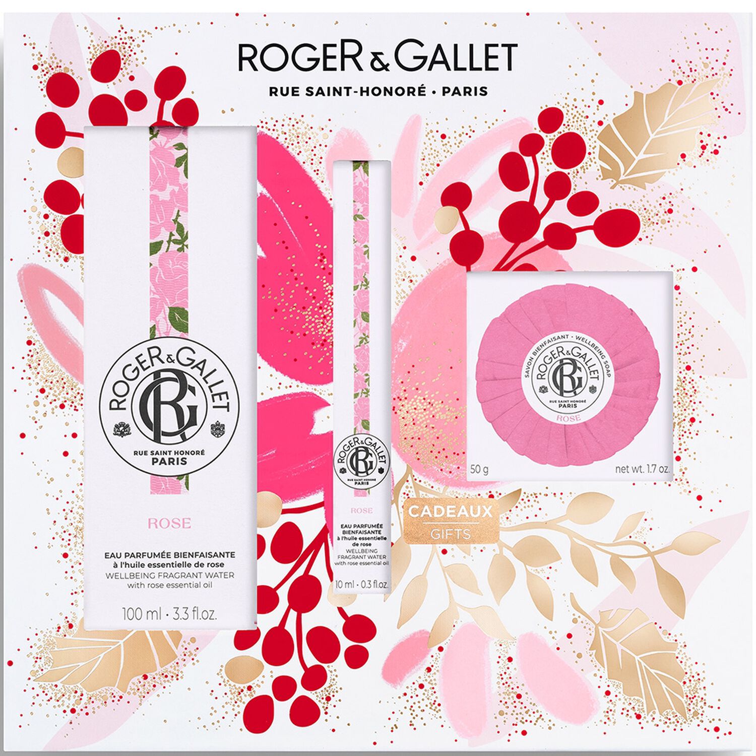 Roger&Gallet Rose Coffret Eau Parfumée